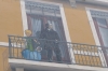 Fresque des Lyonnais representing great people in Lyon, incuding author of "The Little Price" Antoine de Saint-Exupéry