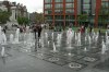 Water garden near the Farmer's Market in Manchester GB