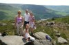 Thea, Paul, Kay & Eleanor in the Peak District GB