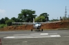 Quepos airport, leaving Manuel Antonio in a 12 seater, single prop plane