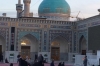 Dome & Minarets of Goharshad Mosque. Imam Reza Shrine and major pilgrimage place in Mashad Iran