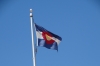 Colorado flag. Four Corners, Arizona, New Mexico, Colorado & Utah
