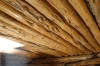 Inside a Kiva (underground dwelling) at Spruce Tree House at Mesa Verde, CO