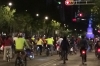 Pedal power on Saturday evening on p. de Reforma, Mexico City