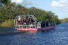 Airboat on the Everglades National Park, near Miami FL