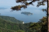 View on walk from Miyajami Ropeway to Mt Misen, Miyajima Island, Japan