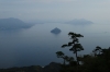 View on walk from Miyajami Ropeway to Mt Misen, Miyajima Island, Japan