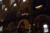 Inside the church at Montserrat