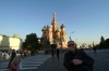 Bruce in front of St Basil's Cathedral in Red Square, Moscow RU.