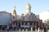 Kazan Cathedral on the edge of Red Square. "Red" in Russian is "beautiful".  Every town has a Red  (or Beautiful) Square. Moscow RU