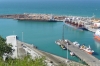 Views of Napier, the port and Ahuriri from Bluff Hill Domain, Napier NZ