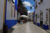 Narrow streets in Óbidos PT