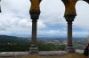 Looking towards Lisbon from the Pena Palace, Sintra PT