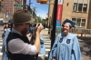 Evan & Steph, before the Convocational at Columbia University, New York