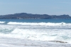 A sandy beach on the northern tip of Corfu near Almyros GR