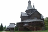 Russian Orthodox church in the Museum of Wooden Architecture near Novorod RU