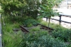 Disused railway track. The High Line walk, New York