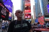 Bruce at Times Square, New York