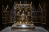 Reliquary Shrine from Convent of Poor Clares at Buda Hungary (French made), The Cloisters Museum, Fort Tryon Park, New York US
