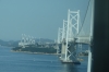 Seto Ōhashi (Great Seto Bridge) between Okayama and Kagawa prefectures Japan. 13,100m long on the Seto Sea.