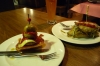 Pintxos in Pamplona, large serves, warmed