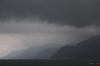 Storm brewing over Lago de Atitlan