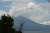 Clouds building up over Lago de Atitlan