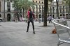 Juggler in Plaça Reial, Barcelona ES