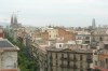 La Pedrera - Casa Milà, view to Sagrada Familia, Barcelona ES