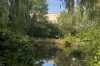 Around the lake in the Ernst-Thälmann Park, Berlin DE