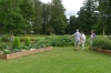 Tourists making sense of the Herb and Vegie patch, Pärnu EE