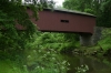 Kurtz's Mill Covered Bridge (aka Isaac Bean's Mill Bridge) 1875, moved from Conestoga River to Lancaster County Central Park after Hurricane Agnes, PA