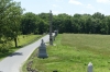 Some of the many memorials (more than 400) at Gettysburg PA