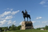 Major General George Meade statue at the High Water Mark, Gettysburg PA