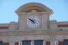 The station at Perpignon, decorated by Dali