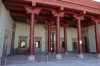 Harem quarters, reconstructed with wooden columns