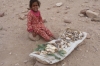 Petra - little girl selling native onions JO