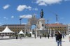 Dom José I Statue in Commerce Square, Lisbon PT