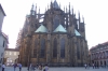 St Vitus gothic cathedral in the Palace grounds. Prague CZ