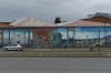 Graffiti on the waterfront in Punta Arenas CL