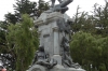 Monument to Hernando de Magallanes (1480-1521) in Plaza de Armas de Punta Arenas CL