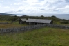 Stables and Barns. Fuerte Bulnes (first Chilean settlement of territory), Straits of Magellan Park CL