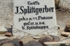 Grave of J Splittgerber, killed in altercation with native in 1904,