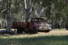 Old Bedford truck at Pfeiffer's Winery near Lake Moodemere VIC