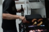 Bruce BBQing for the first time in 2015 at Isla Bonita Yacht Club