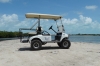 Our golf buggy - 5 hours driving was enough to see everything