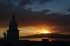 Sunset over Santiago de Cuba from Hotal Casa Granda CU