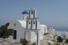 Greek church near Pyrgos, Santorini GR