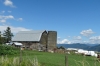 Typical farm shed. Driving in northern Washington state USA