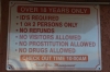 We stayed here, and obeyed the rules. Los Angeles CA USA